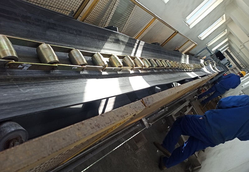 ICS-17A電子皮帶秤及藏箱鏈碼校驗裝置在化肥行業(yè)安裝調(diào)試完成