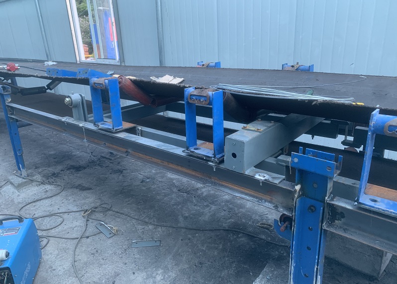 17A礦用防爆皮帶秤安裝完畢，精準(zhǔn)度高，為煤礦生產(chǎn)監(jiān)控提供支持！