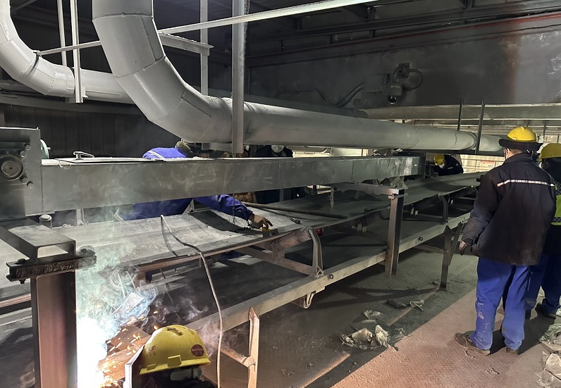 多個ICS-14A電子皮帶秤項目完工，計量精度高、性能穩(wěn)！(1)