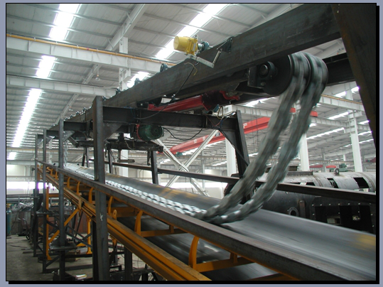 煤礦和碼頭防爆電子皮帶秤及藏箱鏈碼項目安裝調(diào)試完畢(1)