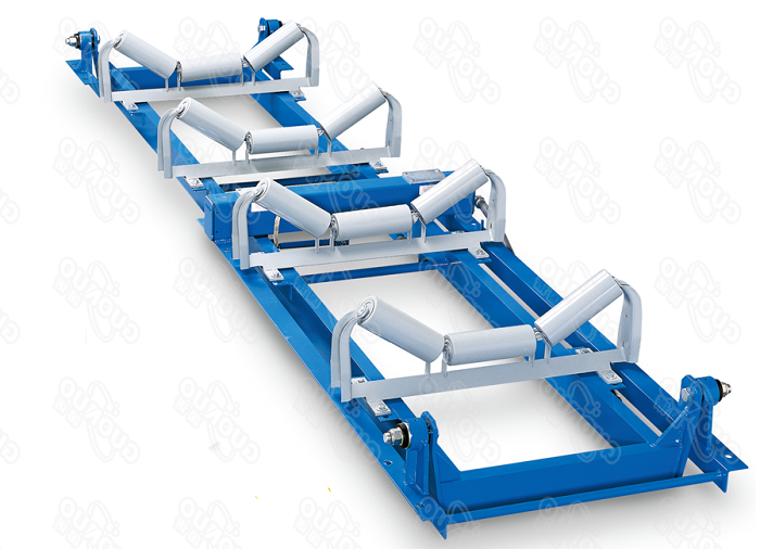 與單托輥皮帶秤相比，ICS-17A多托輥雙杠桿式電子皮帶秤的特點(diǎn)